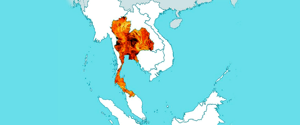 Thailand on fire